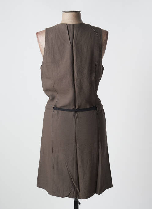 Robe mi-longue gris WOMN pour femme