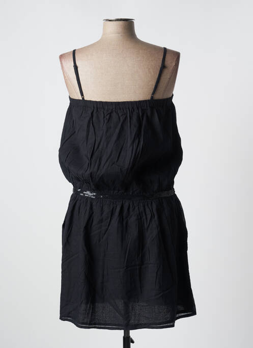 Robe mi-longue noir DES PETITS HAUTS pour femme