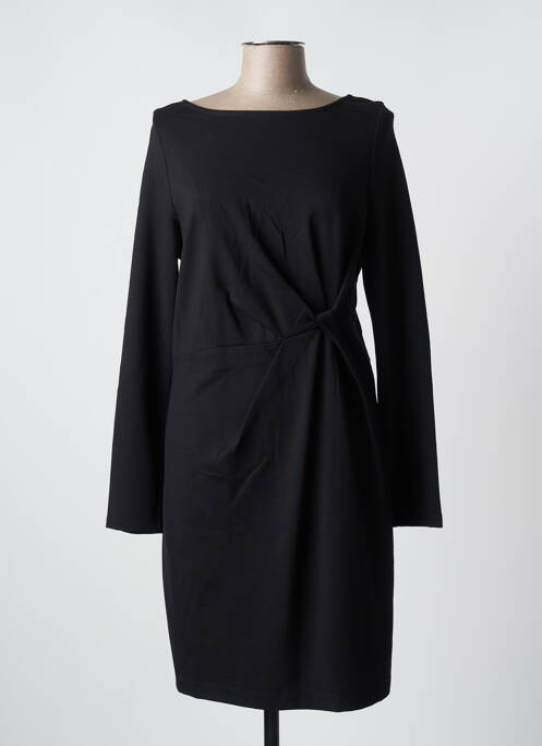 Robe mi-longue noir IKKS pour femme