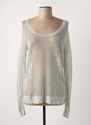 Pull resserrée sur le bas manches longues gris BERENICE femme