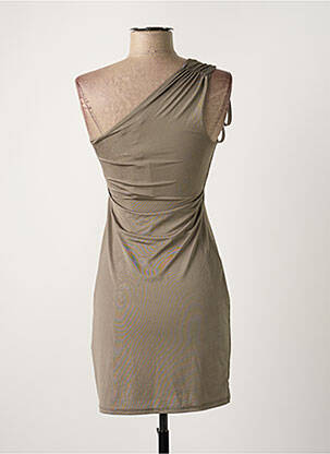 Robe courte sans manche sans manche vert KOCCA femme