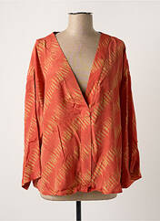 Blouse orange DIEGA pour femme seconde vue