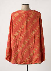 Blouse orange DIEGA pour femme seconde vue