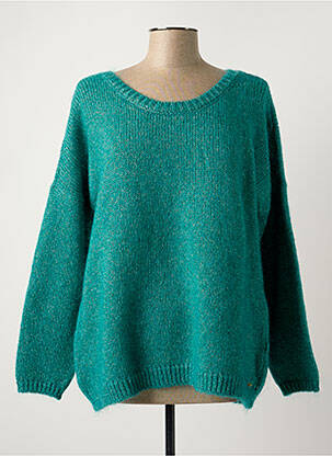 Pull vert DES PETITS HAUTS pour femme