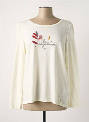 T-shirt beige DES PETITS HAUTS pour femme seconde vue