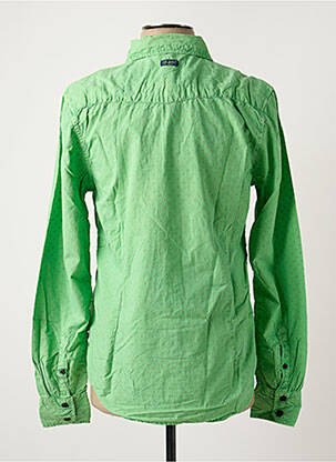 Chemise manches longues poches vert PETROL INDUSTRIES homme