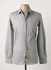 Chemise manches longues gris CHROM pour homme seconde vue