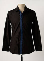 Chemise manches longues noir CHROM pour homme seconde vue