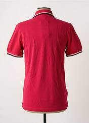 Polo rose FRED PERRY pour homme seconde vue