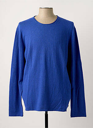 Pull bleu HARRIS WILSON pour homme