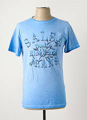 T-shirt bleu SALSA pour homme seconde vue