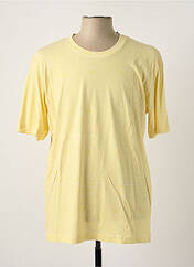 T-shirt jaune MINIMUM pour homme seconde vue