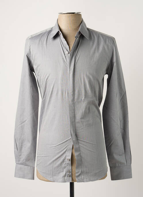 Chemise manches longues gris CHROM pour homme