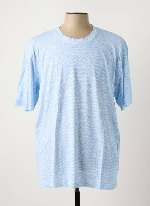 T-shirt bleu MINIMUM pour homme