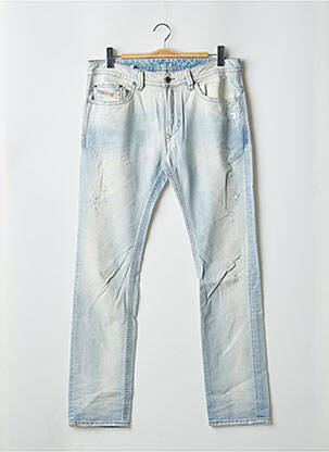 Jeans coupe slim effet usé délavé taille normale bleu DIESEL homme