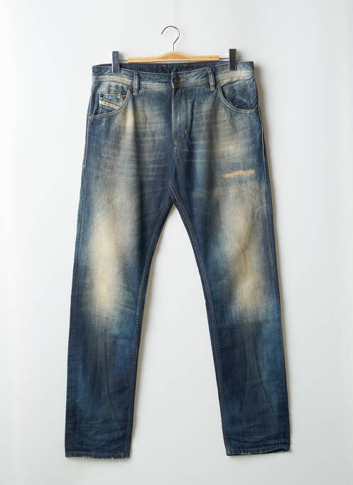 Jeans coupe droite bleu DIESEL pour homme