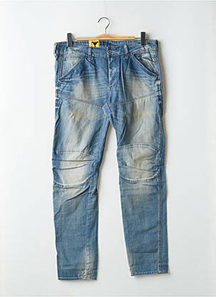 Jeans coupe slim fermeture boutonnée sur le devant taille normale bleu G STAR homme