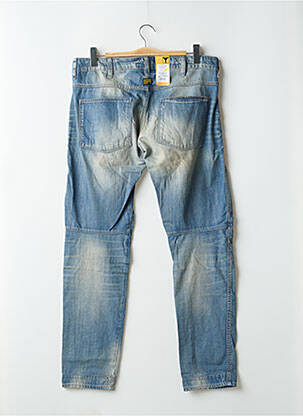 Jeans coupe slim fermeture boutonnée sur le devant taille normale bleu G STAR homme