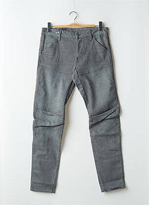 Jeans coupe slim fermeture boutonnée sur le devant taille normale gris G STAR homme