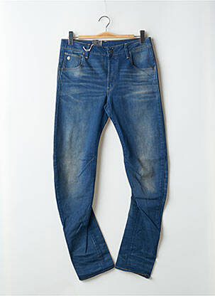 Jeans coupe slim fermeture boutonnée sur le devant taille normale bleu G STAR homme