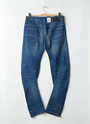 Jeans coupe slim fermeture boutonnée sur le devant taille normale bleu G STAR homme