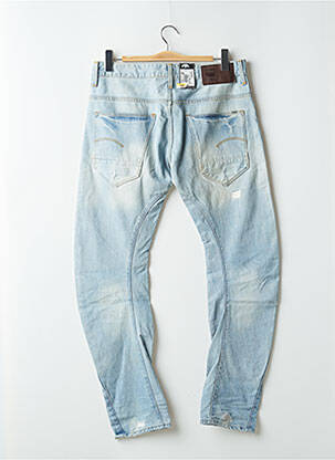 Jeans coupe slim fermeture boutonnée sur le devant taille normale bleu G STAR homme