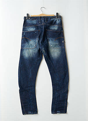Jeans coupe slim fermeture boutonnée sur le devant taille normale bleu G STAR homme