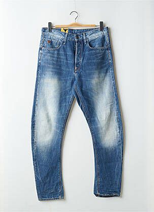 Jeans coupe slim fermeture boutonnée sur le devant taille normale bleu G STAR homme
