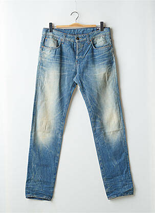 Jeans coupe slim fermeture boutonnée sur le devant taille normale bleu G STAR homme