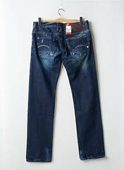 Jeans coupe droite bleu G STAR pour homme seconde vue