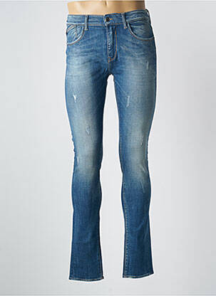 Jeans skinny stretch taille normale bleu LE TEMPS DES CERISES homme