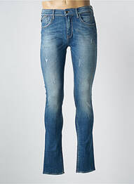 Jeans skinny stretch taille normale bleu LE TEMPS DES CERISES homme