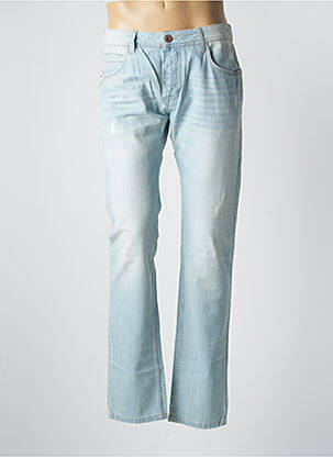 Jeans coupe slim fermeture boutonnée sur le devant taille normale bleu RWD homme