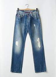 Jeans coupe droite fermeture boutonnée sur le devant taille normale bleu DN.SIXTY SEVEN homme