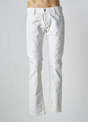 Jeans coupe slim blanc JAPAN RAGS pour homme seconde vue