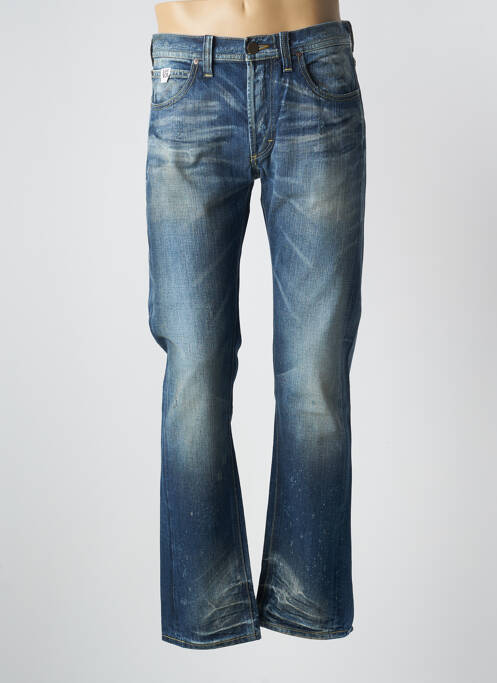 Jeans coupe droite bleu LEE pour homme