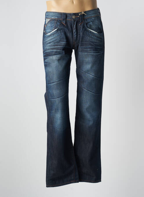 Jeans coupe droite bleu RWD pour homme