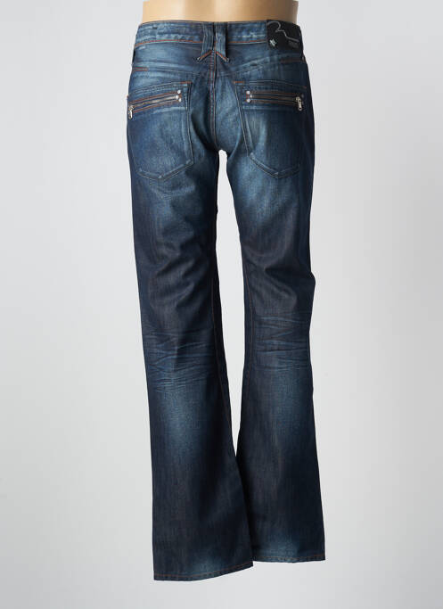 Jeans coupe droite bleu RWD pour homme