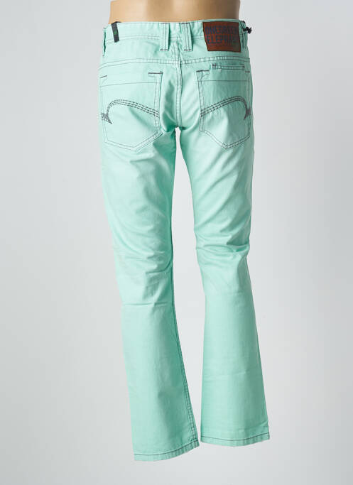 Jeans coupe droite vert ONE GREEN ELEPHANT pour homme