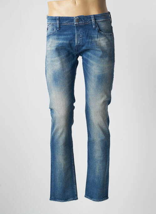 Jeans coupe slim bleu LE TEMPS DES CERISES pour homme