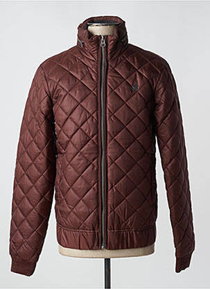 Doudoune manches longues a capuche marron G STAR homme