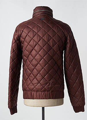 Doudoune manches longues a capuche marron G STAR homme