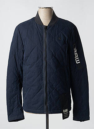 Doudoune poches sans capuche bleu G STAR homme