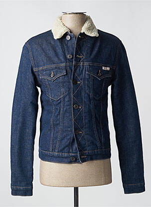 Veste en jean coupe droite bleu DONOVAN homme