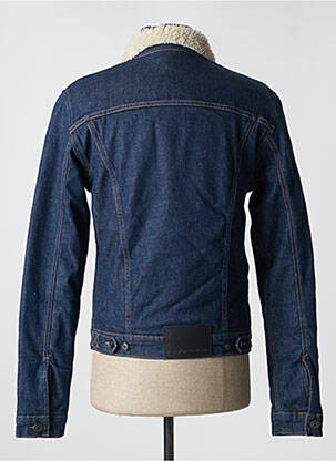 Veste en jean coupe droite bleu DONOVAN homme