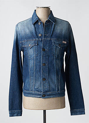 Veste casual fermeture boutonnée sur le devant bleu DONOVAN homme