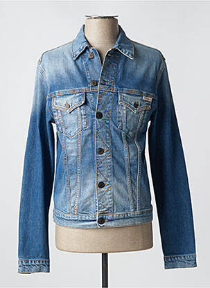 Veste casual fermeture boutonnée sur le devant bleu DONOVAN homme