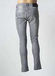 Jeans skinny gris UNIQUE pour homme seconde vue