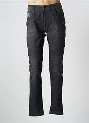 Jeans skinny noir UNIQUE pour homme seconde vue