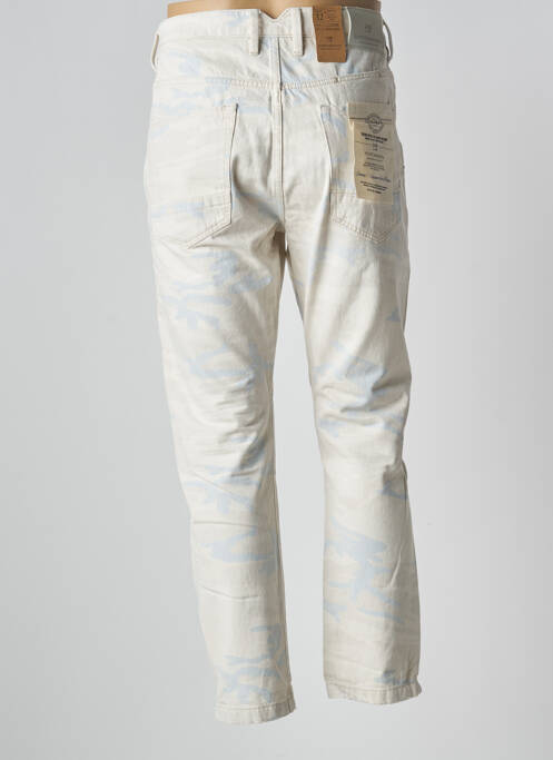 Jeans coupe droite blanc SCOTCH & SODA pour homme